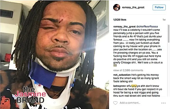 Chief Keef Arrested, Allegedly Beats & Robs Producer Chief Keef Arrested, Allegedly Beats & Robs Producer