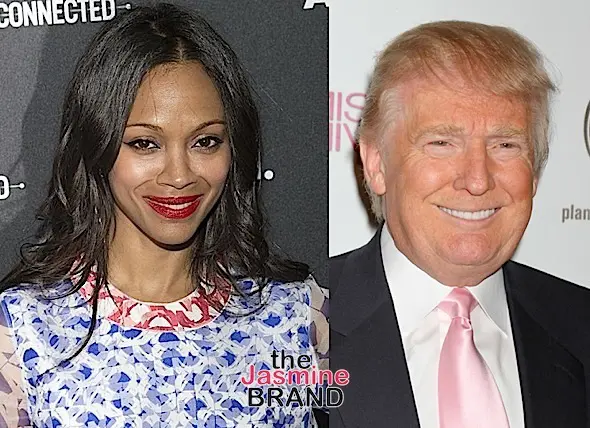 Zoe Saldana Says Hollywood Bullied Trump Zoe Saldana Says Hollywood Bullied Trump