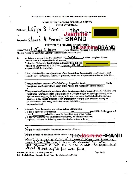 (EXCLUSIVE) Mega Preacher Jamal Bryant Baby Mama Wants Him In Jail: He's late on child support! (EXCLUSIVE) Mega Preacher Jamal Bryant Baby Mama Wants Him In Jail: He's late on child support!