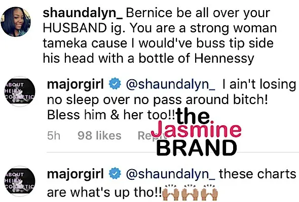 'Tiny' Harris Calls Out T.I.'s Alleged Side Chick Bernice Burgos: She's a pass around b*tch! 'Tiny' Harris Calls Out T.I.'s Alleged Side Chick Bernice Burgos: She's a pass around b*tch!