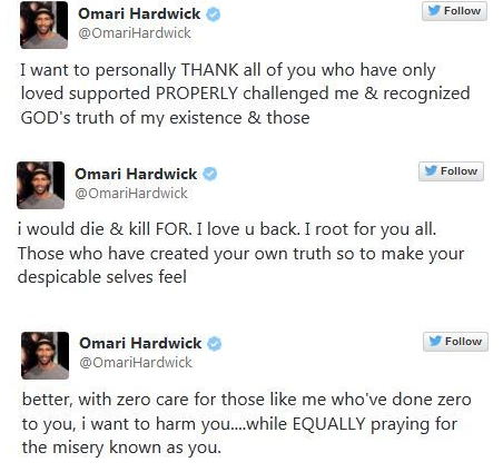 Omari Hardwick Responds To Criticism of White Wife Omari Hardwick Responds To Criticism of White Wife