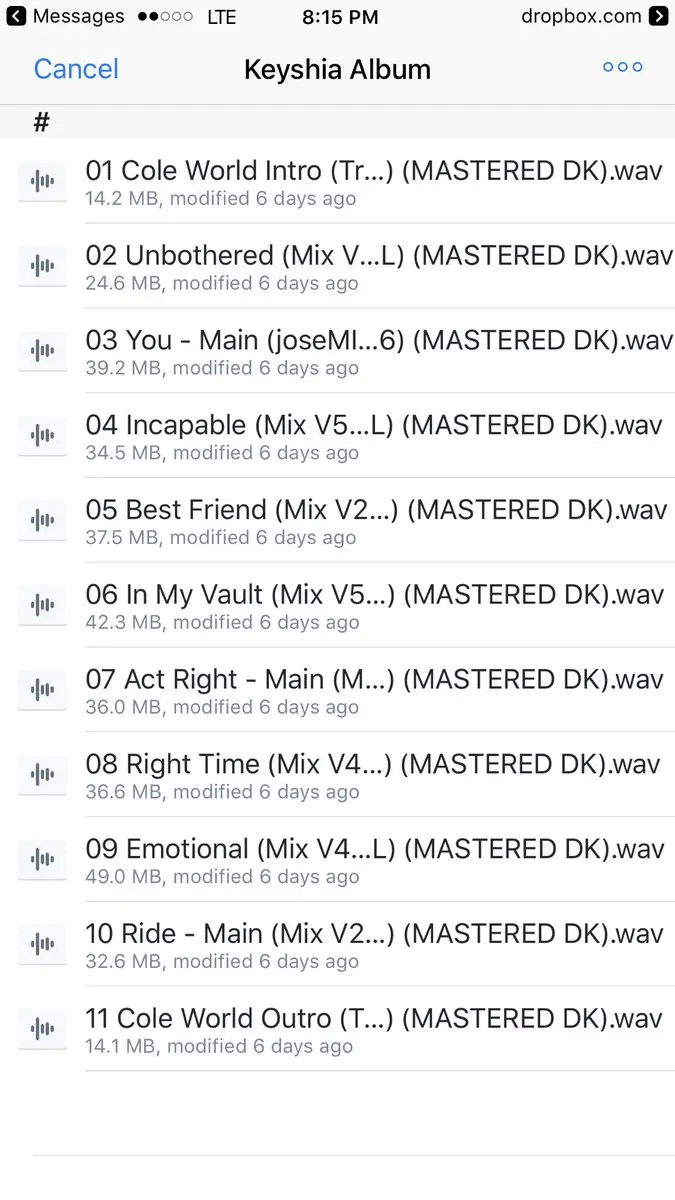 Keyshia Cole Releases Tracklist Keyshia Cole Releases Tracklist