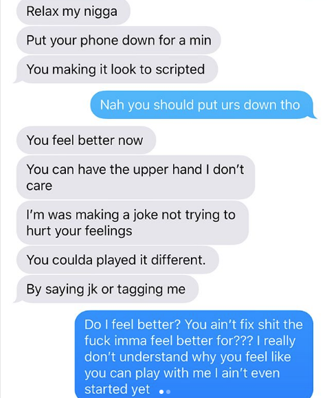 Masika Kalysha Refers To Matt Barnes As A "Fan", Exposes Text Messages Masika Kalysha Refers To Matt Barnes As A "Fan", Exposes Text Messages