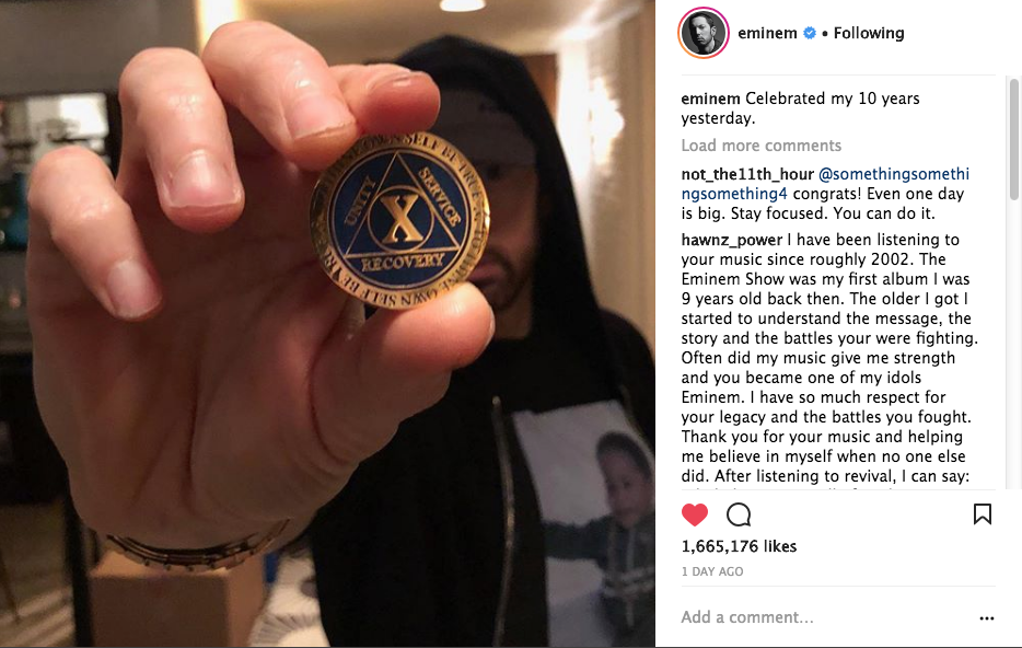 Eminem - I've Been Sober For 10 Years Eminem - I've Been Sober For 10 Years