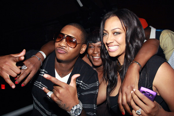 Carmelo's wife, Lala Vasquez, tweeted today, “On behalf of myself & Melo, 