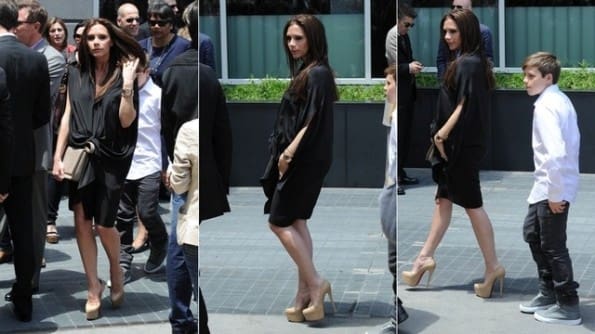 platform preg heels