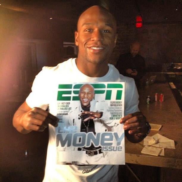 how much money did floyd mayweather make on the fight last night