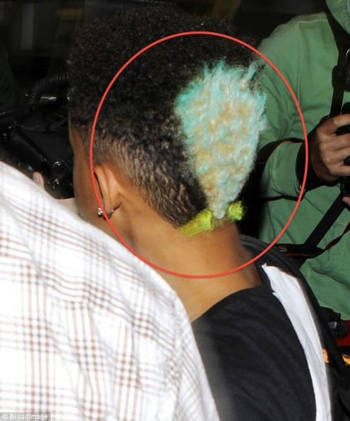 jaden smith-blonde mohawk-the jasmine brand
