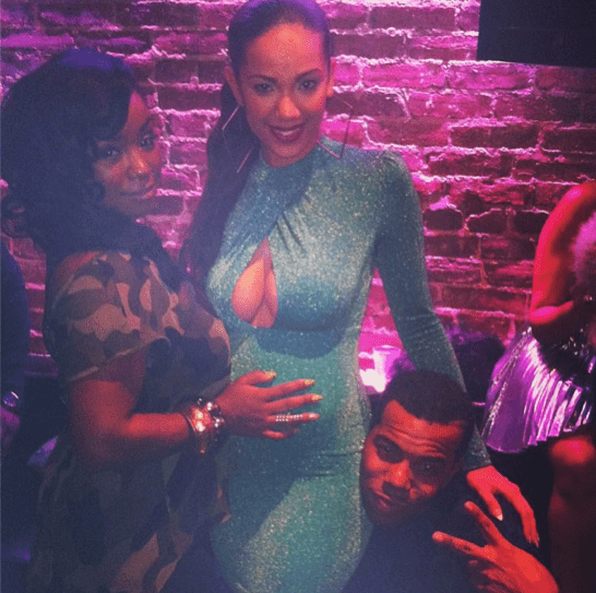 erica mena-love and hip hop ny-pregnant-the jasmine brand