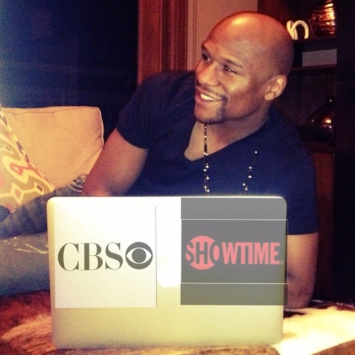 floyd mayweather-inks deal with cbs showtime-the jasmine brand