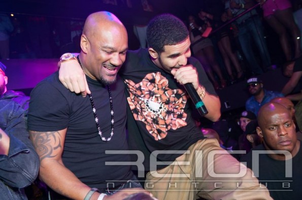 Drake and Big Tigger-atl reign club-grammy party-the jasmine brand