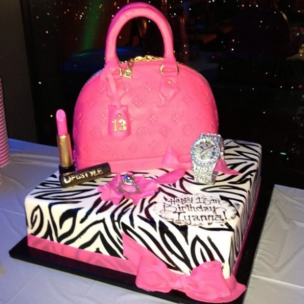 cake-floyd mayweather-daughter iyanna 13th birthday party-vegas-the jasmine brand