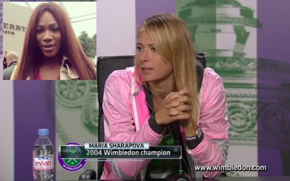 maria sharapova-calls serena williams out-for dating married man-press conference 2013-the jasmine brand