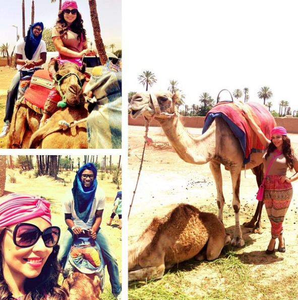 Adrienne-Chris-Bosh-Morocco-Camels-2013-The-Jasmine-brand