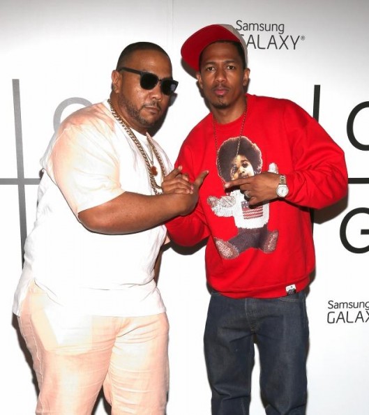 timbaland-nick cannon-magna carta holy grail release party-the jasmine brand