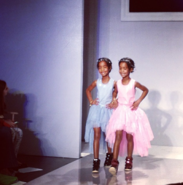 Diddy's-Daughters-Jesse-D'lilah-Runway-Debut-The-Jasmine-Brand 
