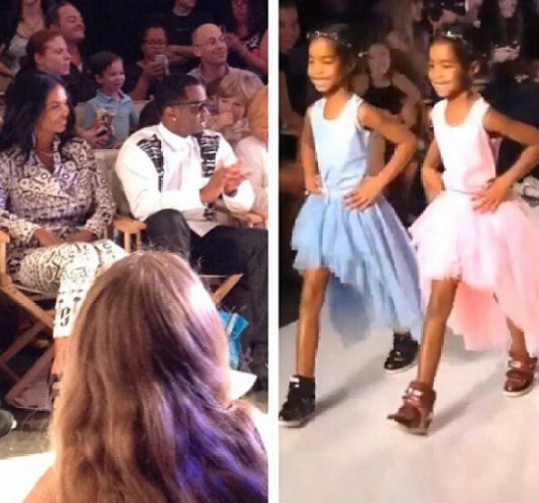 Diddy's-Daughters-Jesse-D'lilah-Runway-Debut-3-The-Jasmine-Brand 