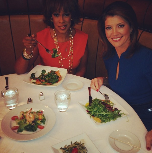 Gayle-King-Norah-O-Donnell-Lunch-The Jasmine-Brand