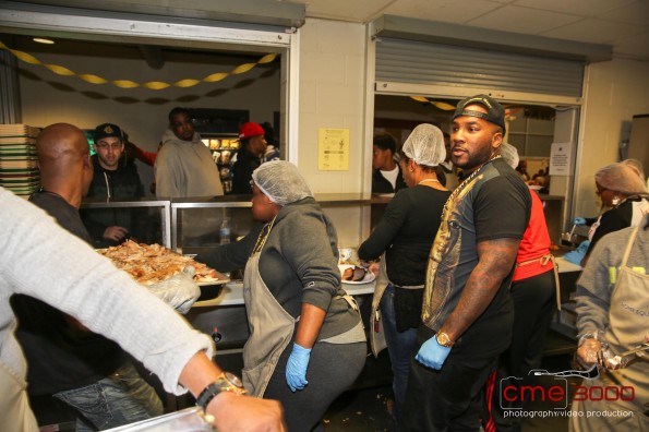 i-young jeezy-No Reservations Needed Food Drive-Atlanta Mission 2013-the jasmine brand