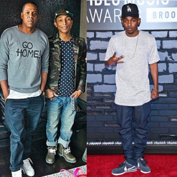 jay z-pharrell-kendrick lamar-grammys nominations 2014-the jasmine brand