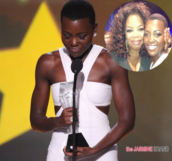 Lupita Nyong'o Wins Critics Choice Awards 2014 | Acceptance Speech-oprah winfrey-the jasmine brand