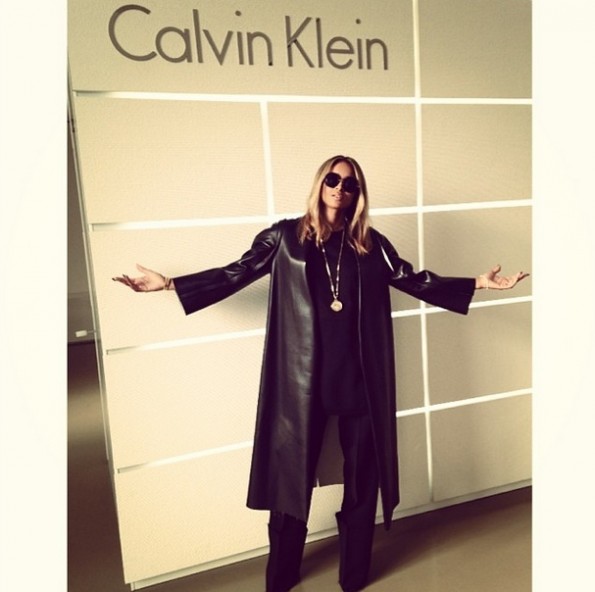 baby bump-future-ciara-Fall 2014 Calvin Klein Collection runway show 2014-the jasmine brand