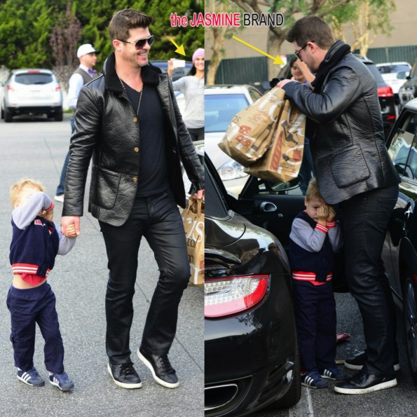 robin thickes son-hides from paparazzi-the jasmine brand