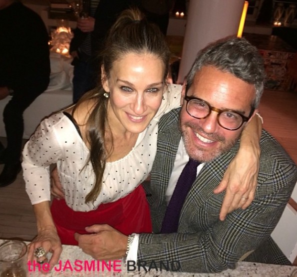 sarah jessica parker-andy cohen-new years eve 2014-the jasmine brand