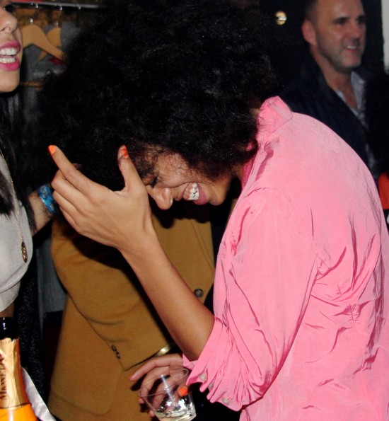 laughter-beyonce-attends solange knowles-saint heron nyfw event 2014-the jasmine brand