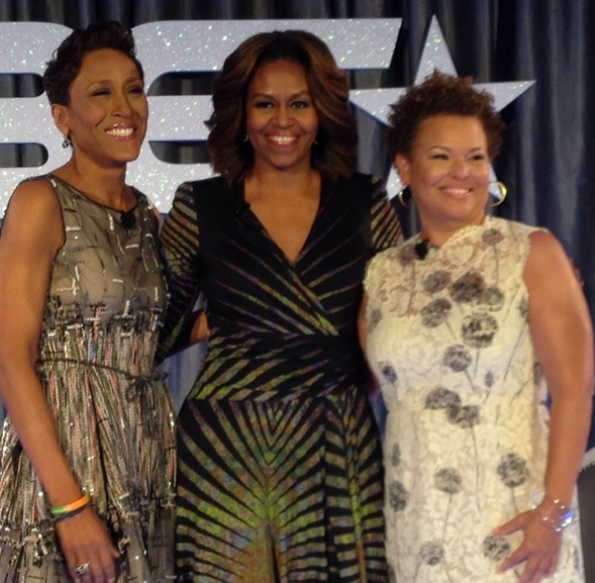 Robin Roberts-Michelle Obama-Debra Lee-BET Conference-The Jasmine Brand