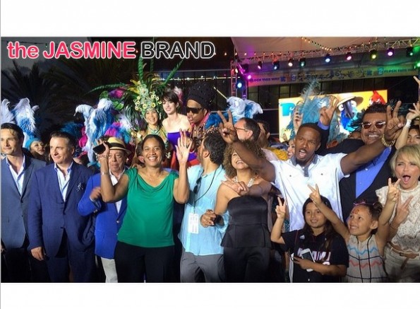 cast and kids-rio 2 premiere-miami-after party concert-the jasmine brand