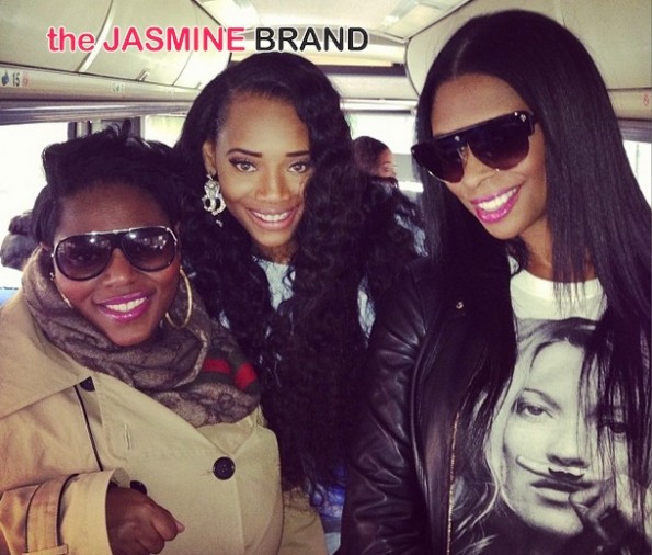 tionna smalls-yandy smith-jennifer williams-bus-the affordable care act-get covered tour-nyc 2014-the jasmine brand