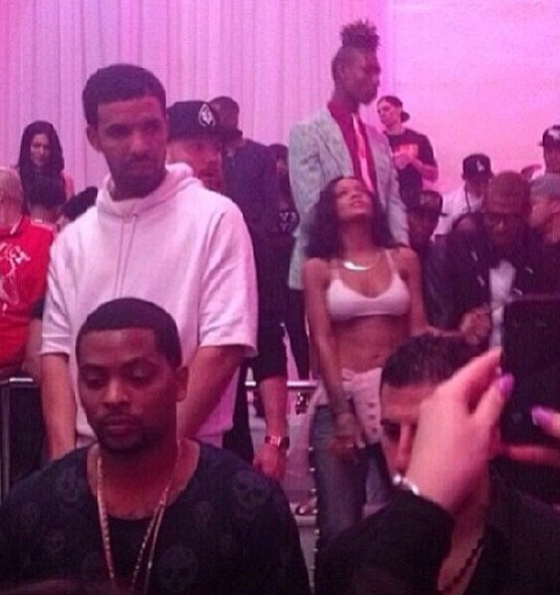 Rihanna Drake Partying In LA -2-The Jasmine Brand
