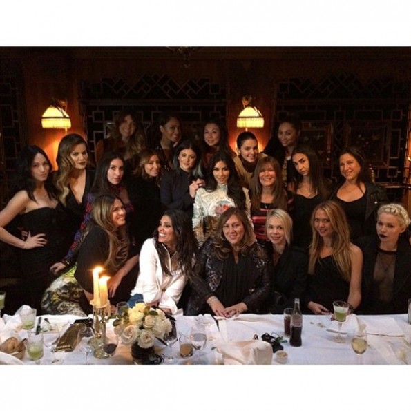 kim kardashian-last supper before wedding-paris 2014-the jasmine brand