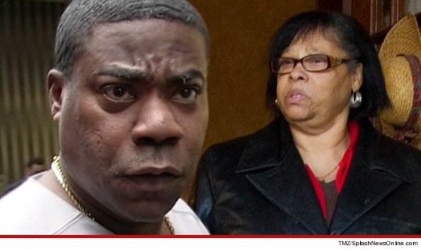 Tracy Morgan and Mother
