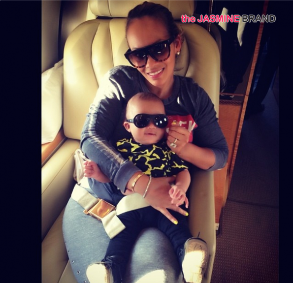 evelyn lozada private jet with son the jasmine brand