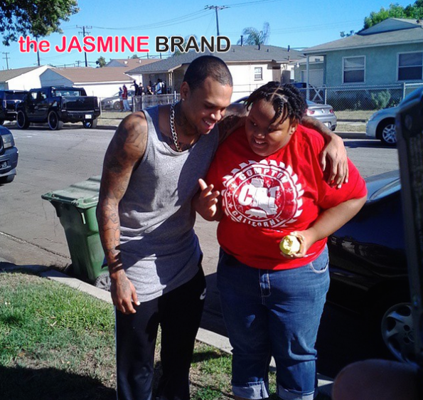 chris brown-meets a fan in compton-the jasmine brand