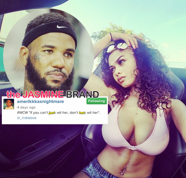 Rapper The Game-Denies Sex with 18 Year Old Rumored Girlfriend India Love Westbrook-the jasmine brand