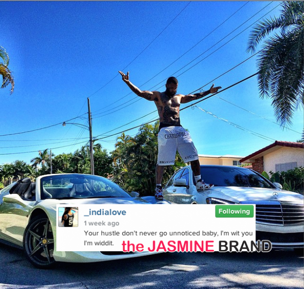 The Game-Denies Sex With Rumored Girlfriend India Love-the jasmine brand