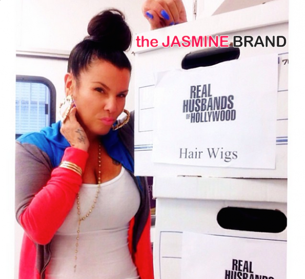 lisa b-on set real husbands of hollywood-the jasmine brand
