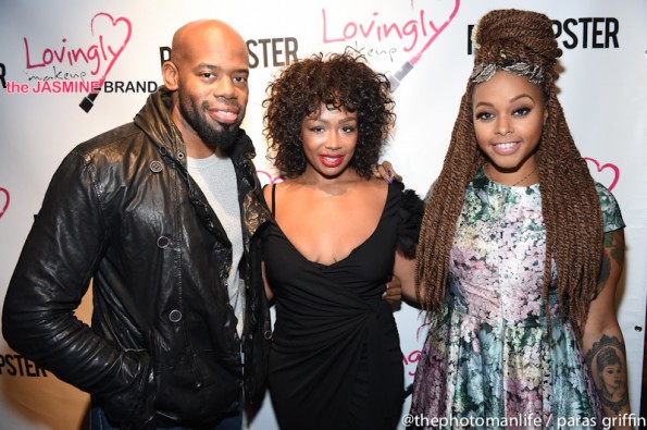 Chrisette Michele Hosts Imported Peach Party-Derek Blanks-Shenell Mays-the jasmine brand