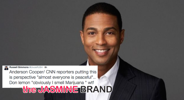 Don Lemon-Criticized-Marijuana Comment Ferguson-the jasmine brand