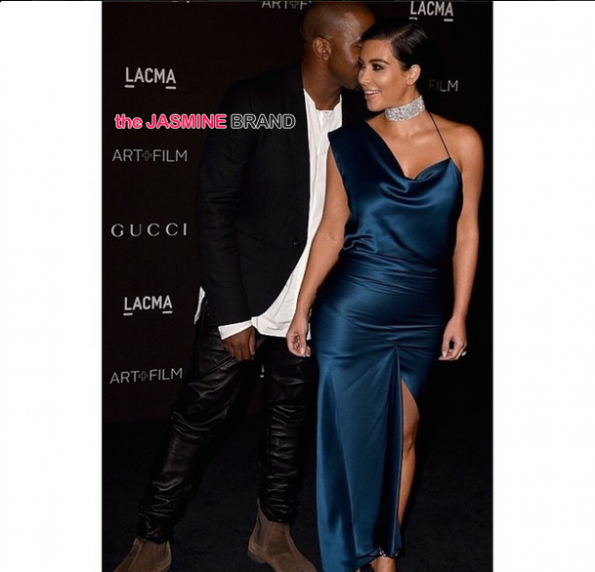 Kanye West and Kim Kardashian-LACMA-Art and Film Gala 2014-the jasmine brand