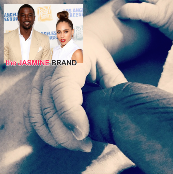 Lance Gross & Girlfriend Rebecca Jefferson Welcome Baby Boy Berkeley Brynn Gross-the jasmine brand