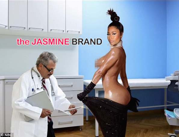 Nicki Minaj-As Kim Kardashian-SNL-the jasmine brand