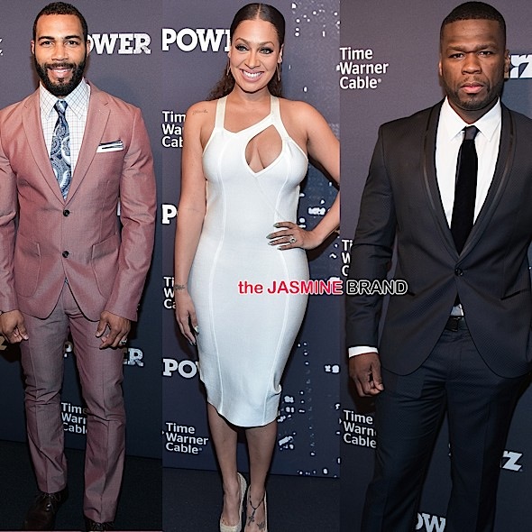 50 Cent Naturi Naughton Omari Hardwick Lala Anthony Attend Power Premiere In Nyc [photos