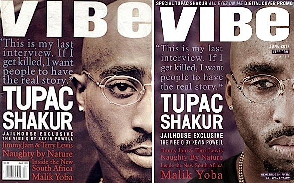Demetrius Shipp, Jr. Channels Tupac For Iconic Covers