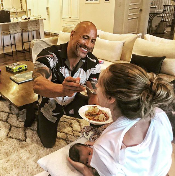 The Rock Refers To Girlfriend Of 10 Years As
