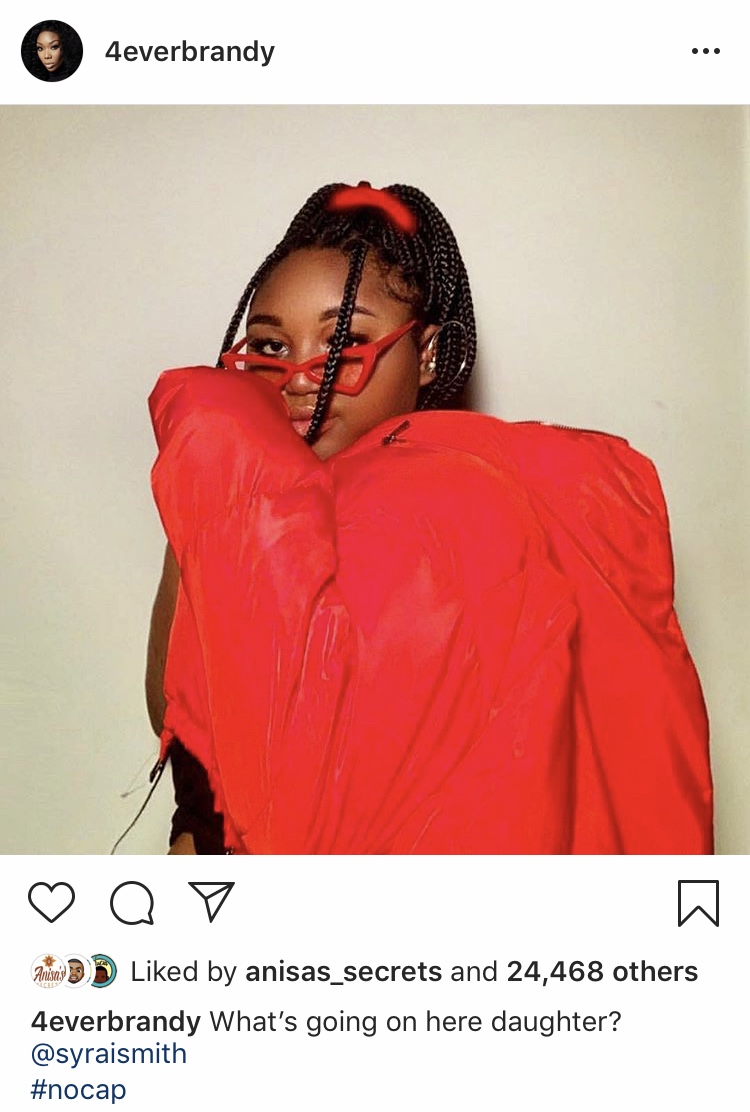 Brandy's Daughter Syrai Can Sing, Too! theJasmineBRAND