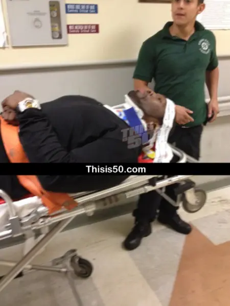 [UPDATED] 50 Cent In Serious Car Accident, Hit by Mack Truck